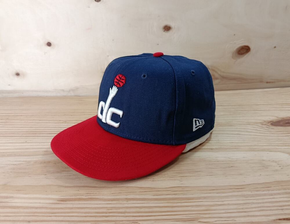 Official New Era 59FIFTY Washington Wizards NBA Fitted Hat – Size 7 1/8